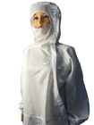 Biotech/pharmazeutische ESD-Klage Cleanroom Materialien ESD sichere mit Hood And Facemask